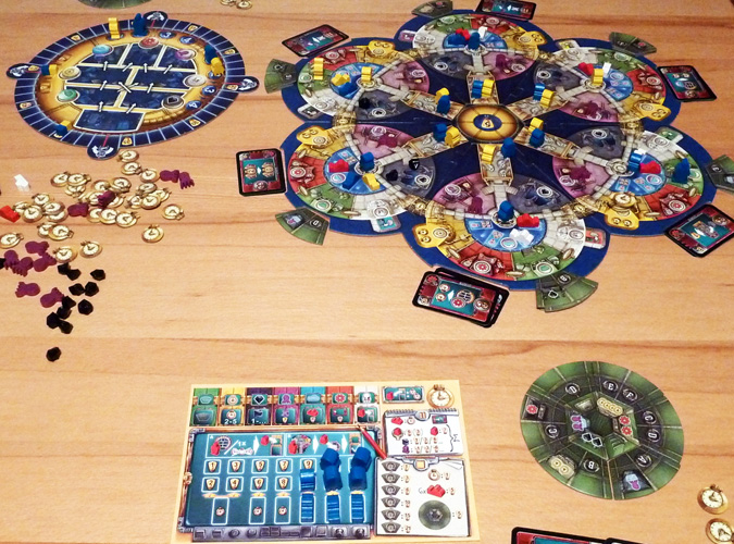 AquaSphere-spelplan