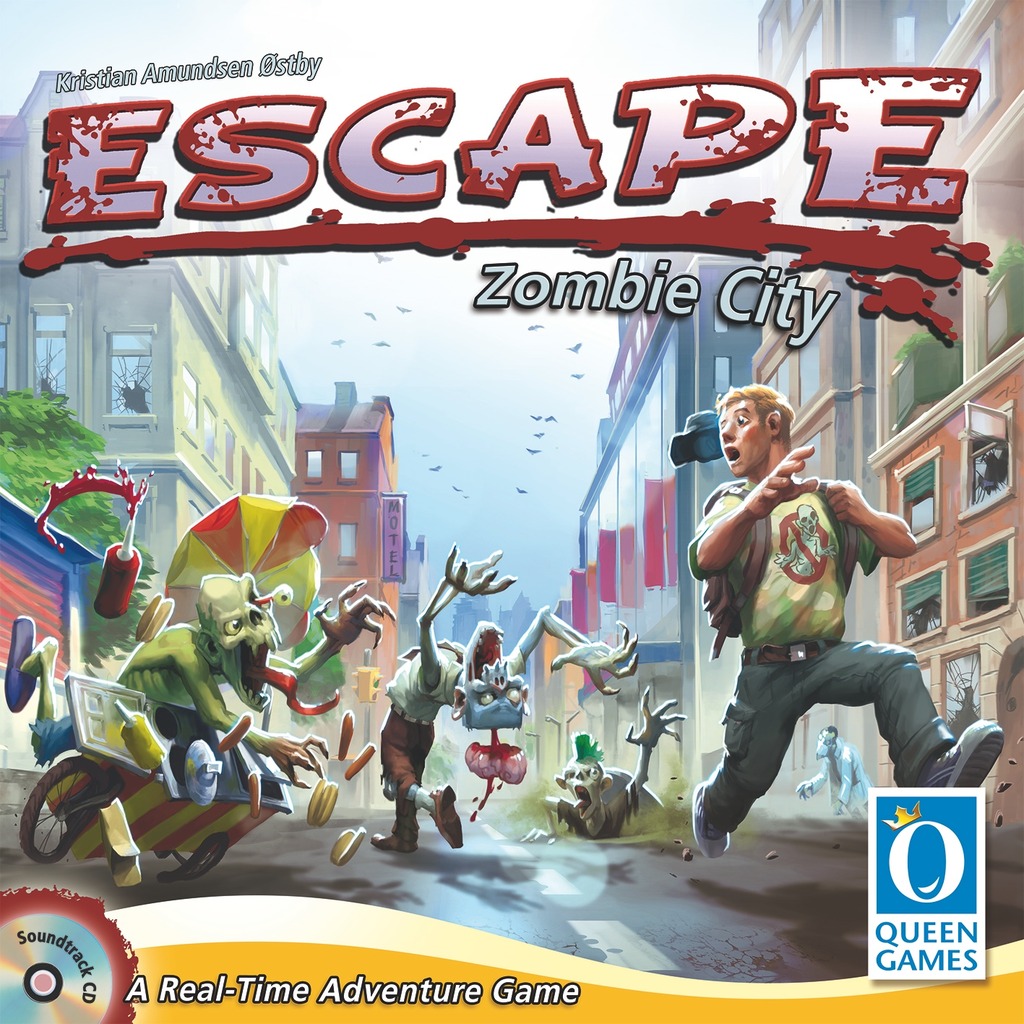 Escape Zombie City Allt på ett kort