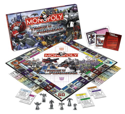 Transformers Monopoly