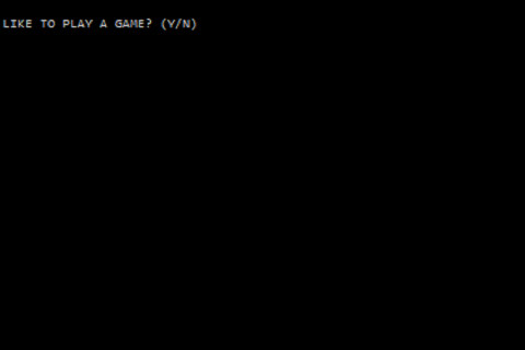 Origin Story WOULD YOU LIKE TO PLAY A GAME3