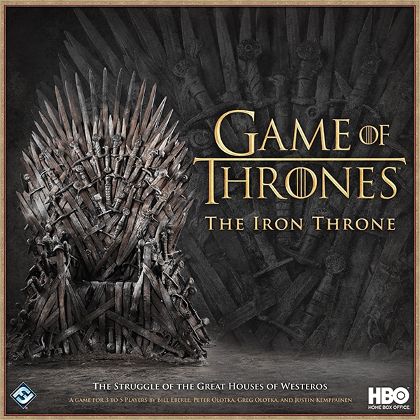 Game of Thrones The Iron Throne (demoex) Allt på ett kort